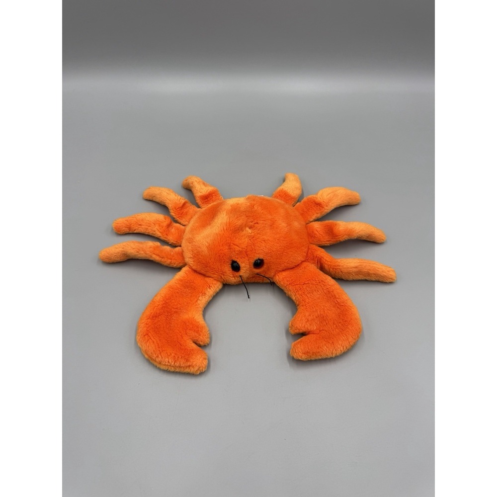 Ty Beanie Buddies Digger Orange Crab Plush Vintage 1999 Stuffed Animal